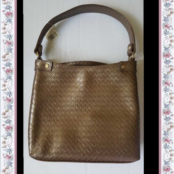 Liz Claiborne Handbags - Liz claiborne small bronze purse NWT